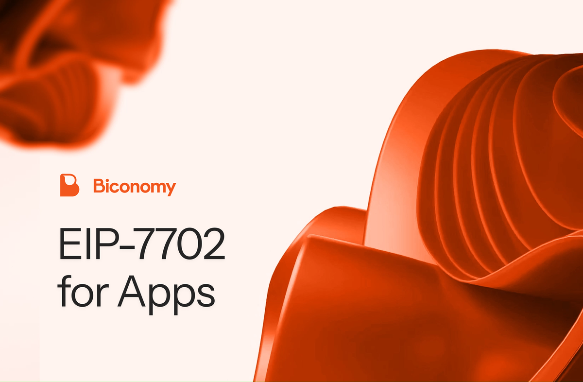 EIP-7702 gas sponsorship illustration